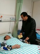 隆冬透寒意，慰问暖人心