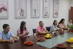 嘉兴市南湖区保安服务有限公司领导一行到雨花保安公司考察交流