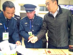 雨花保安公司负责人检查校园安保