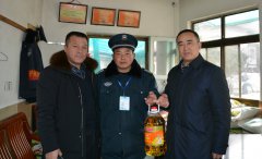 雨花保安公司走访慰问困难队员