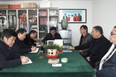 江宁保安公司领导一行到雨花保安公司进行参观交流