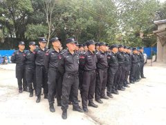 雨花保安助力公安机关打击非法传销集中活动