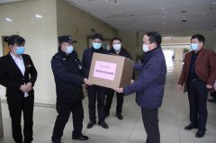 感谢!雨花台区商务局捐赠雨花保安公司口罩用于防控一线
