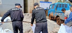 雨花保安协助客户单位扎实做好防汛工作