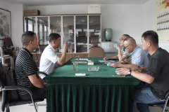 兰州新区蓝盾保安公司领导莅临雨花保安交流