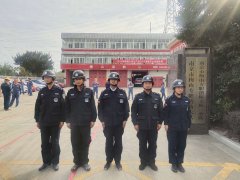 雨花保安公司参加客户单位“119消防日”活动