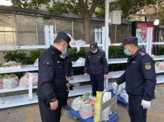 【隔离病毒不隔心】雨花保安分公司为隔离员工送物资